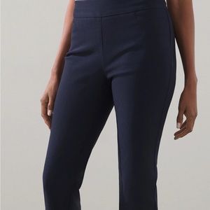 Chico’s Brigitte Navy Pants Chicos Size 3R